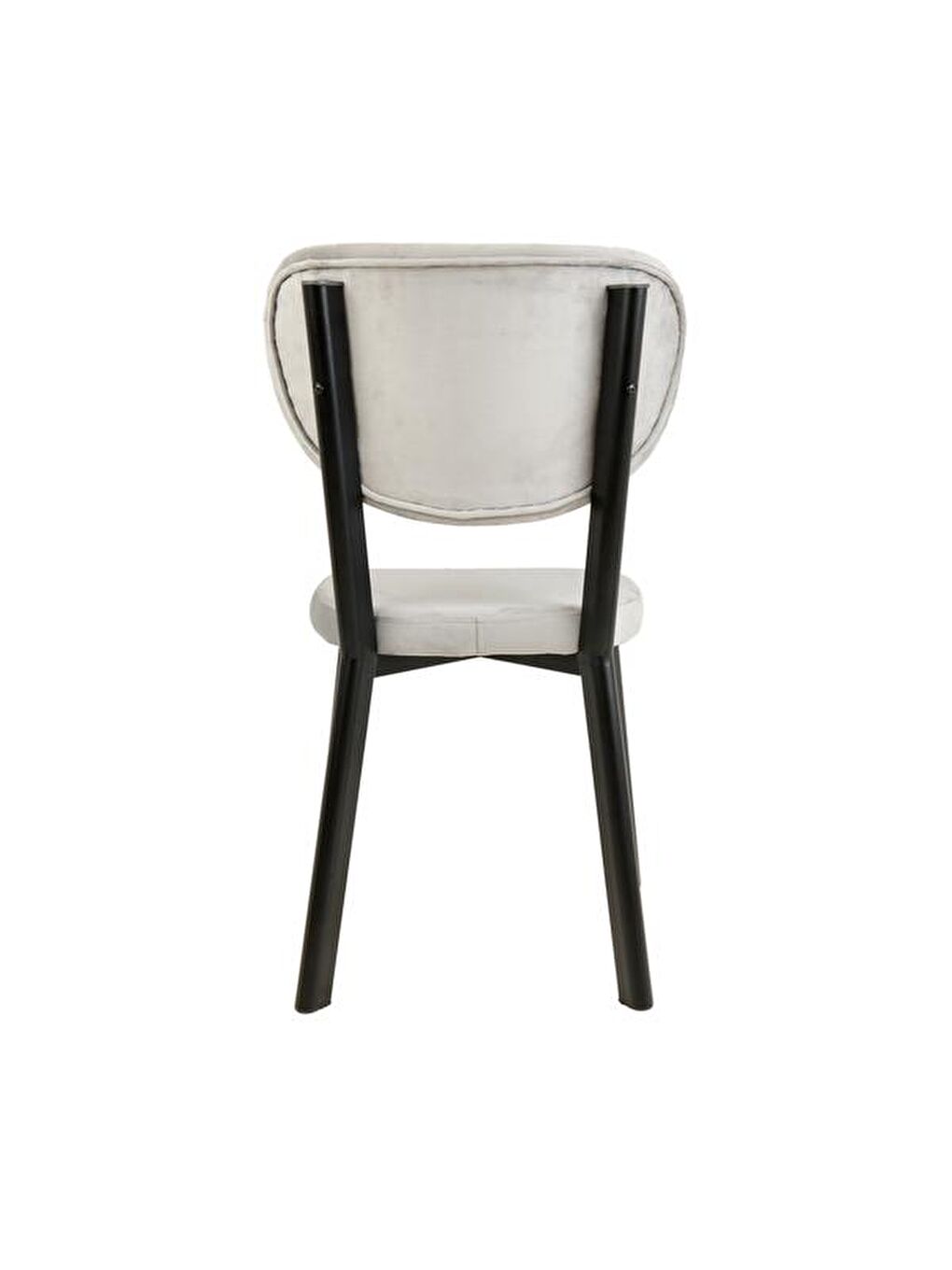 Elma Sandalye - Gri - 85x41x43 cm-4