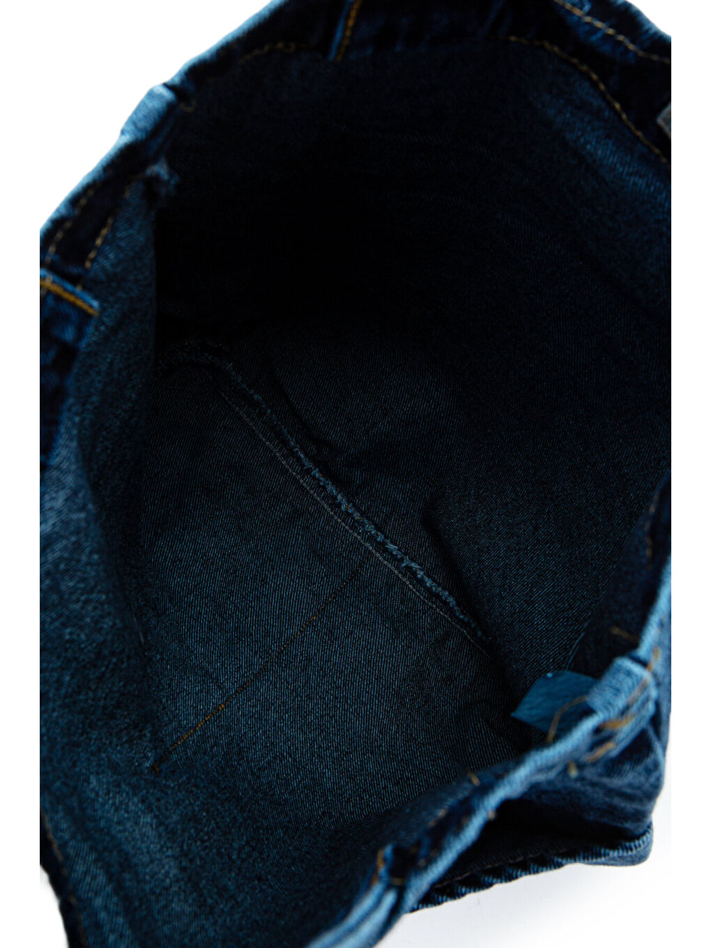 Çift Cepli Jean Kadın Kol Çanta Edgar Lacivert-3