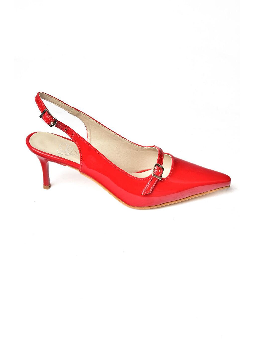 S6540722 Kırmızı Kadın Topuklu Ayakkabı-5