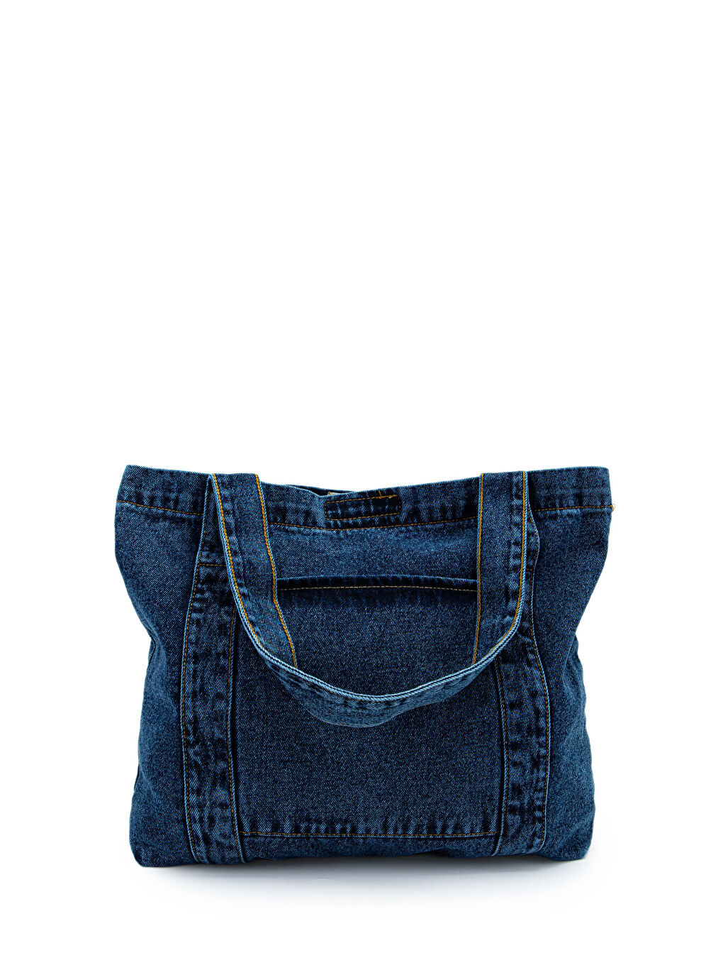Tek Cepli Jean Kadın Kol Çanta Spark Lacivert-1