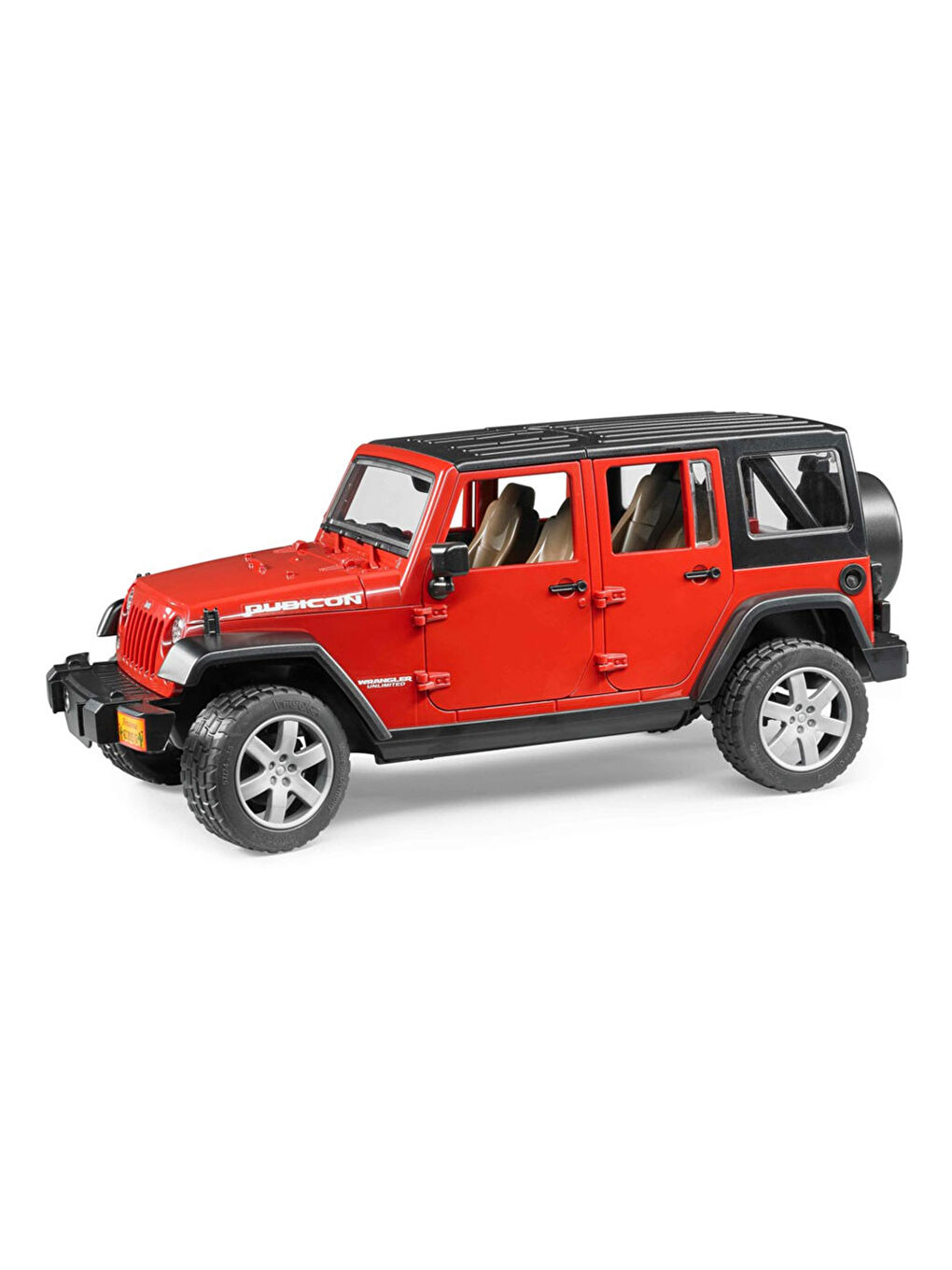 Bruder Renksiz Oyuncak Jeep Wrangler Unlimited Rubicon BR02525