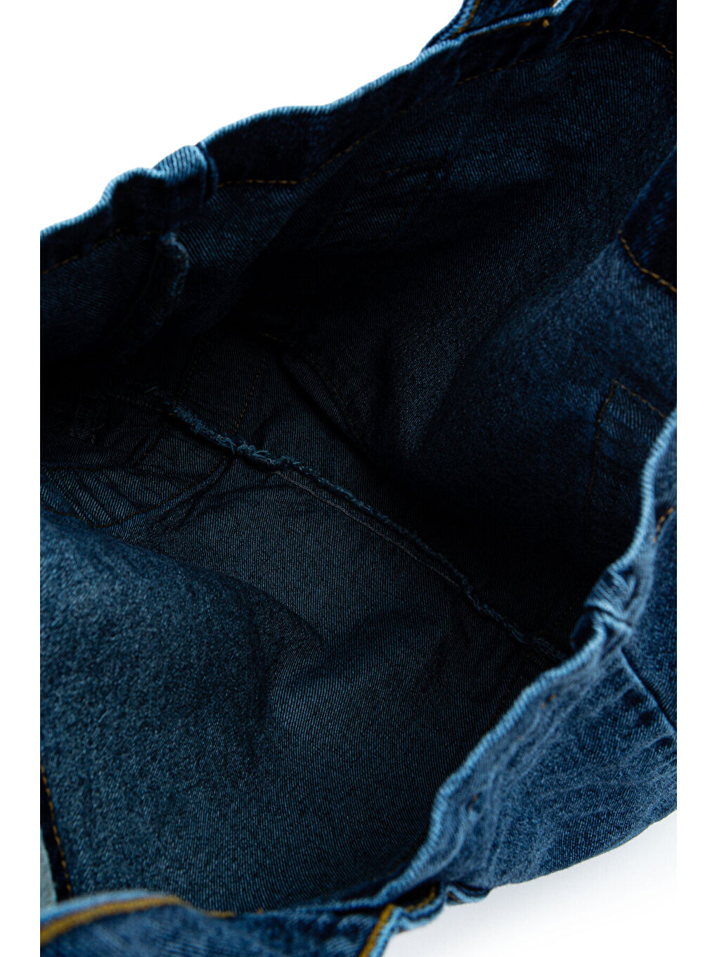 Tek Cepli Jean Kadın Kol Çanta Spark Lacivert-4