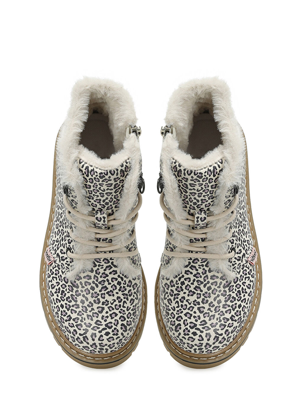 RENGIN F 5PR Bej Kız Çocuk Worker Bot-3