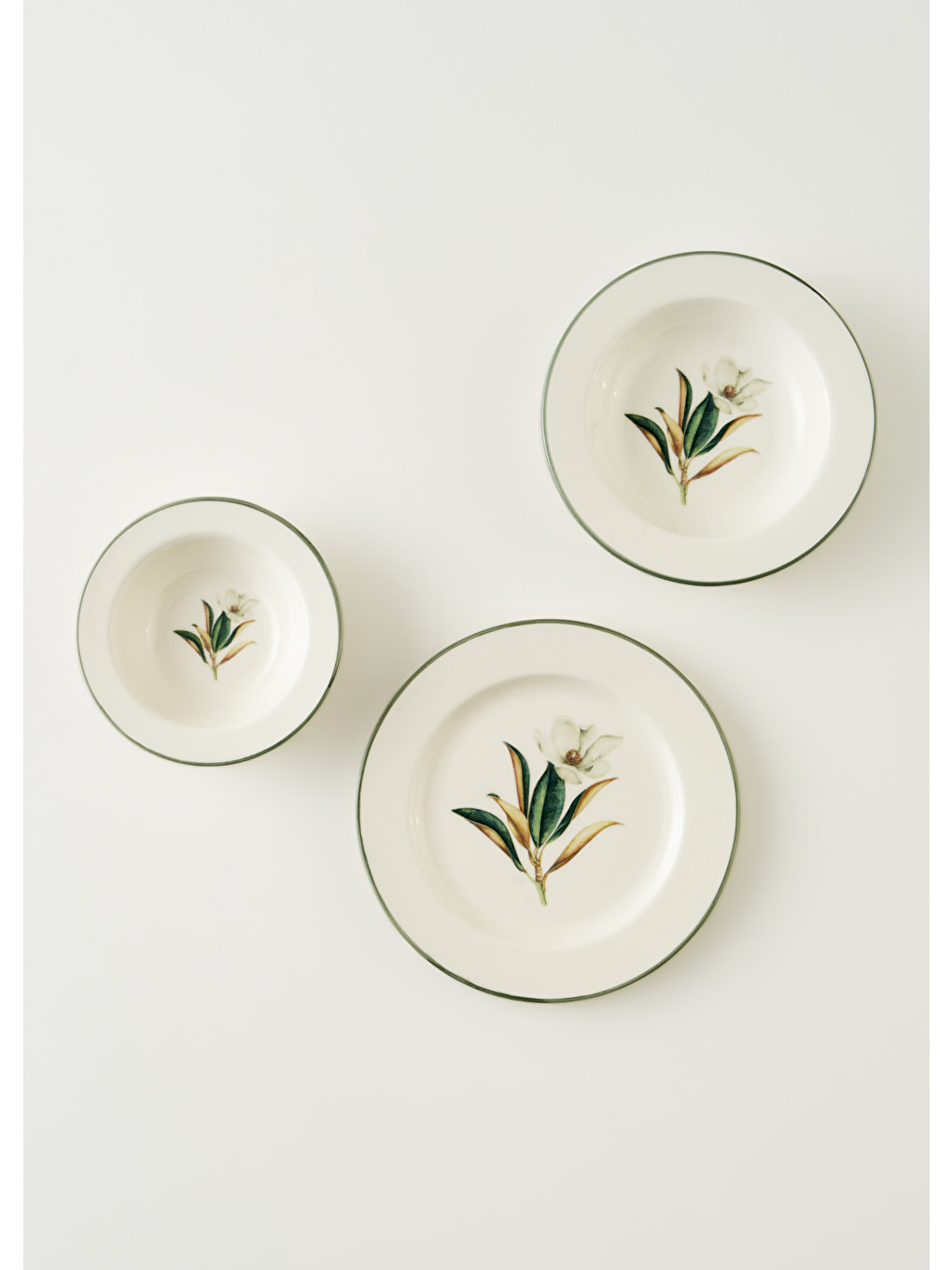 Karışık Garden Stoneware 36 Parça 12 Kişilik Yemek Takımı-4