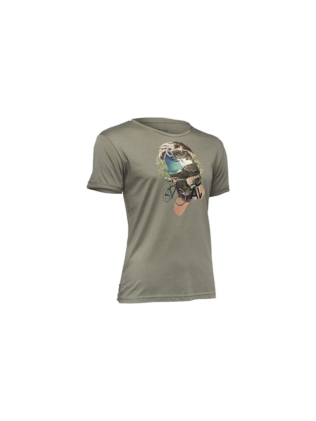 Kahverengi Nature Maceraperest Erkek T-shirt-2