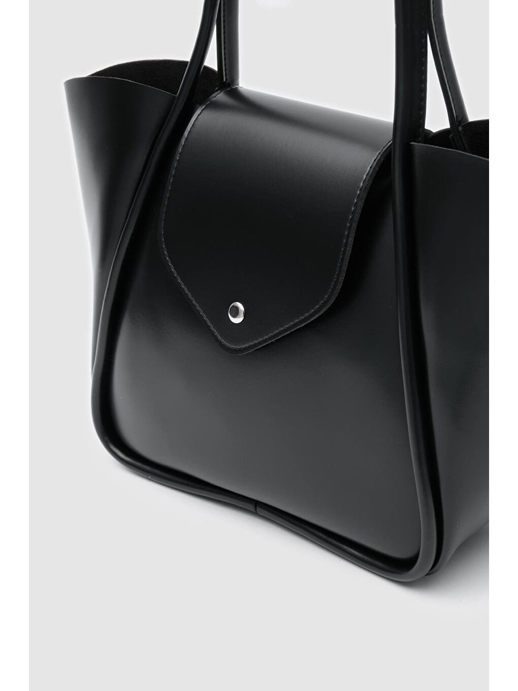 Petre Makyaj Çantalı Omuz Çantası Siyah-3