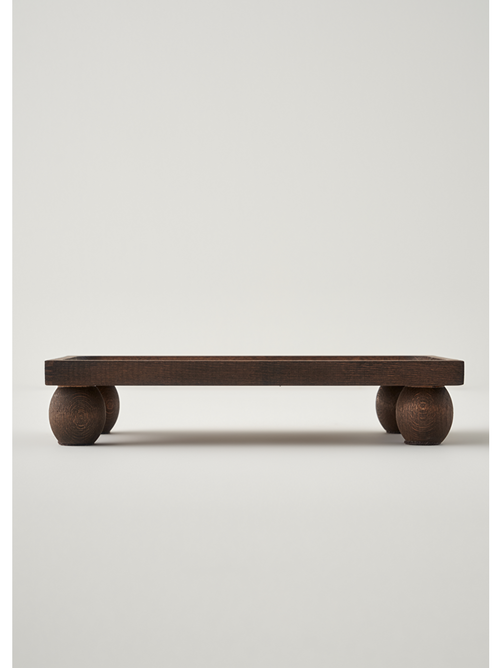 Bej Wooden 2'li Ahşap Sunum Seti Naturel-4