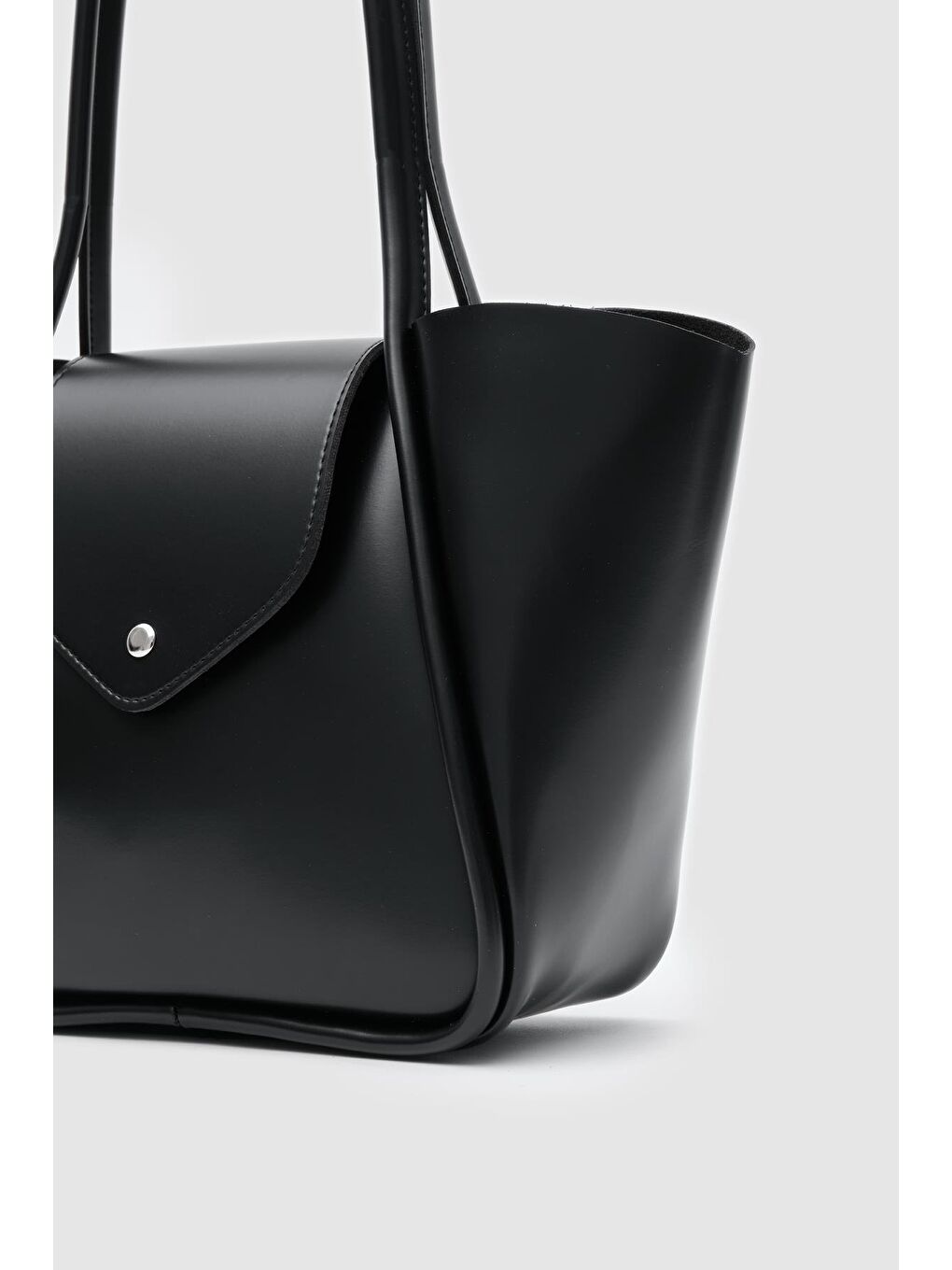 Petre Makyaj Çantalı Omuz Çantası Siyah-4