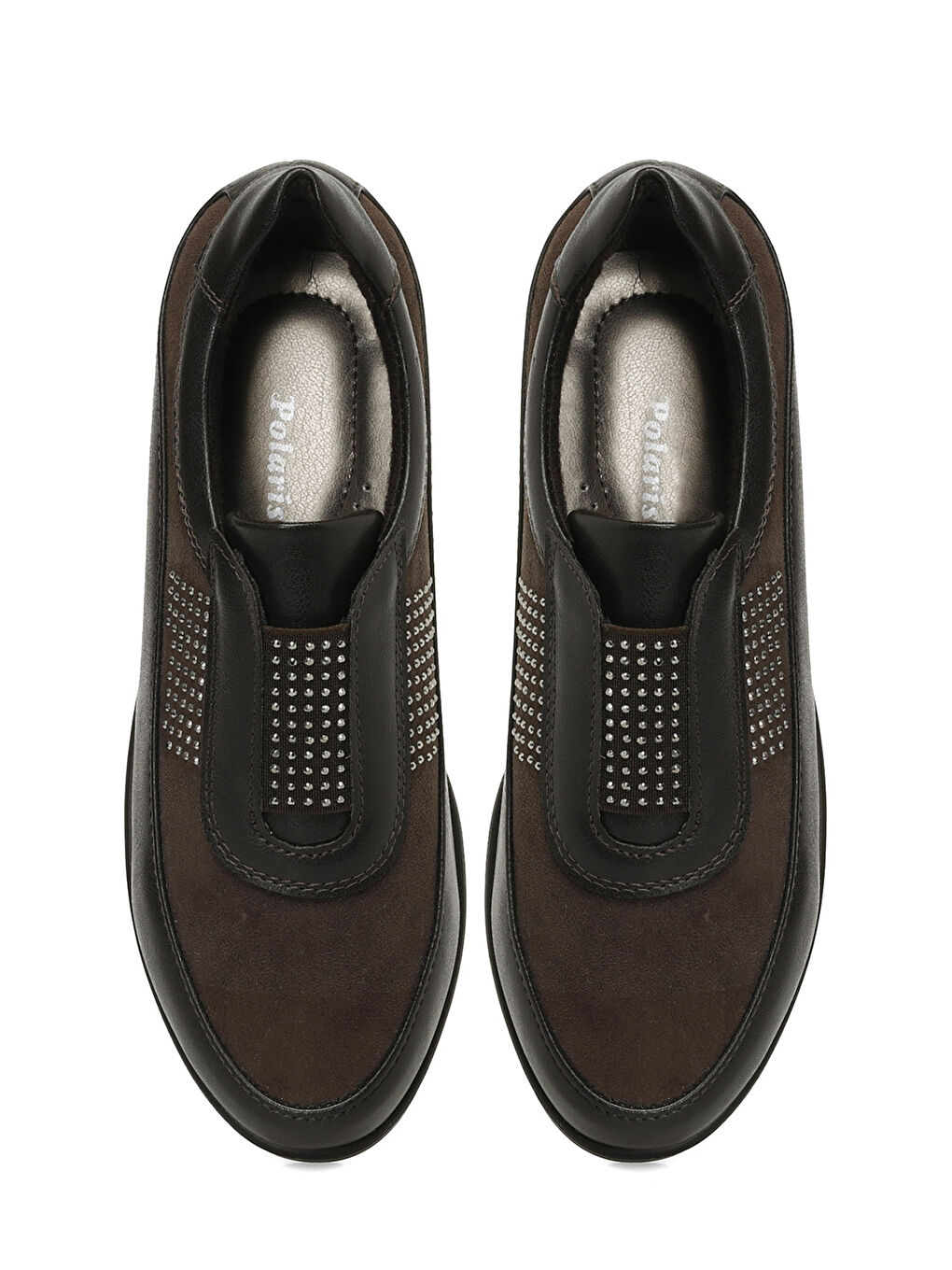 166548.Z4PR Kahverengi Kadın Düz Ayakkabı-3