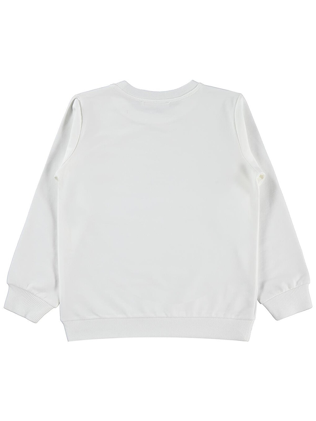 Girls 6-9 Yaş Sweatshirt - Kırık Beyaz-1