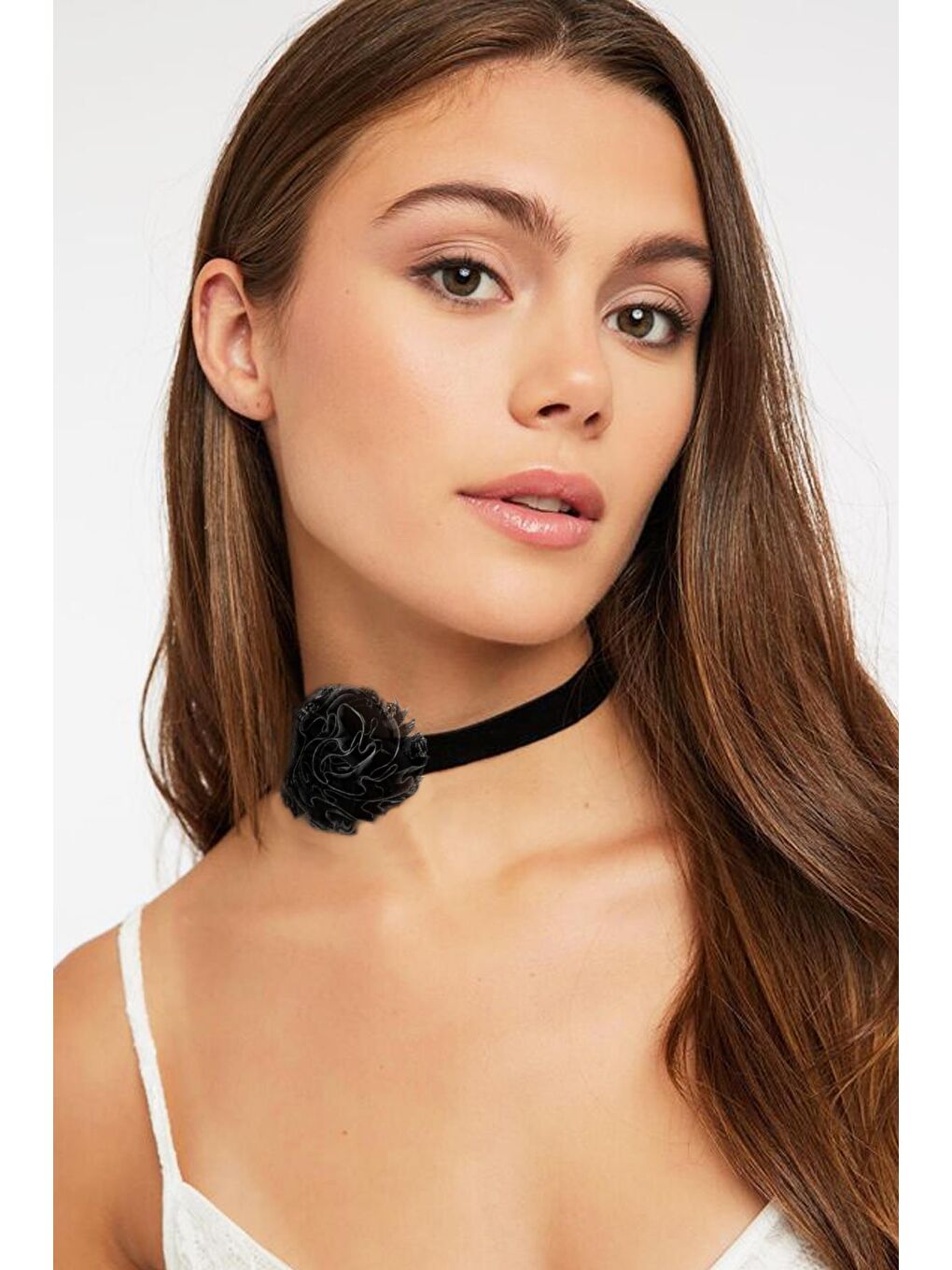 Sarı Palm Angels Choker Tasma Kolye 2'li Paket-3