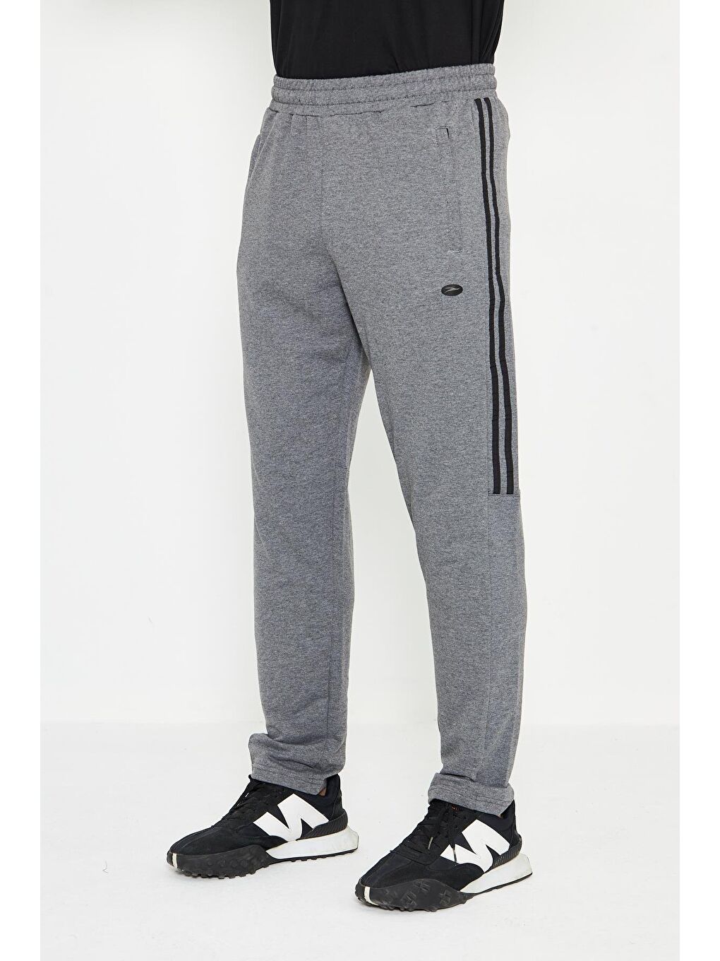 Antrasit Büyük Beden Erkek Eşofman Altı 201311-3