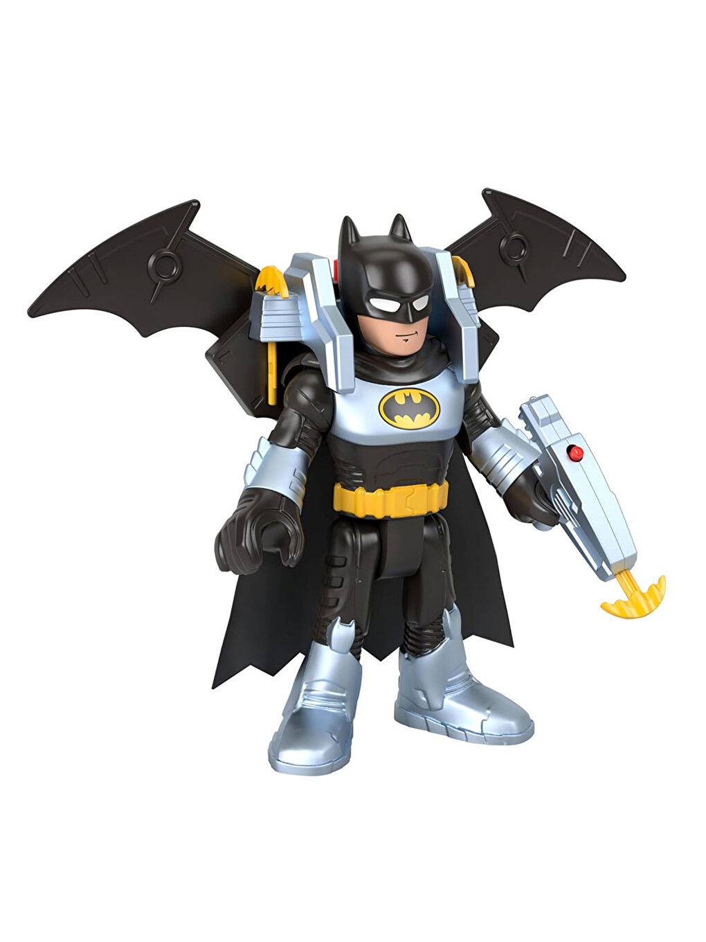 Imaginext Renksiz DC Super Friends Batglider ve Batman HVY12 - 4