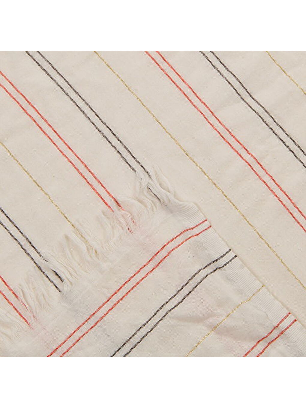 Soft Pilatus Peştamal - Bej / Kiremit - 90x160 cm-1