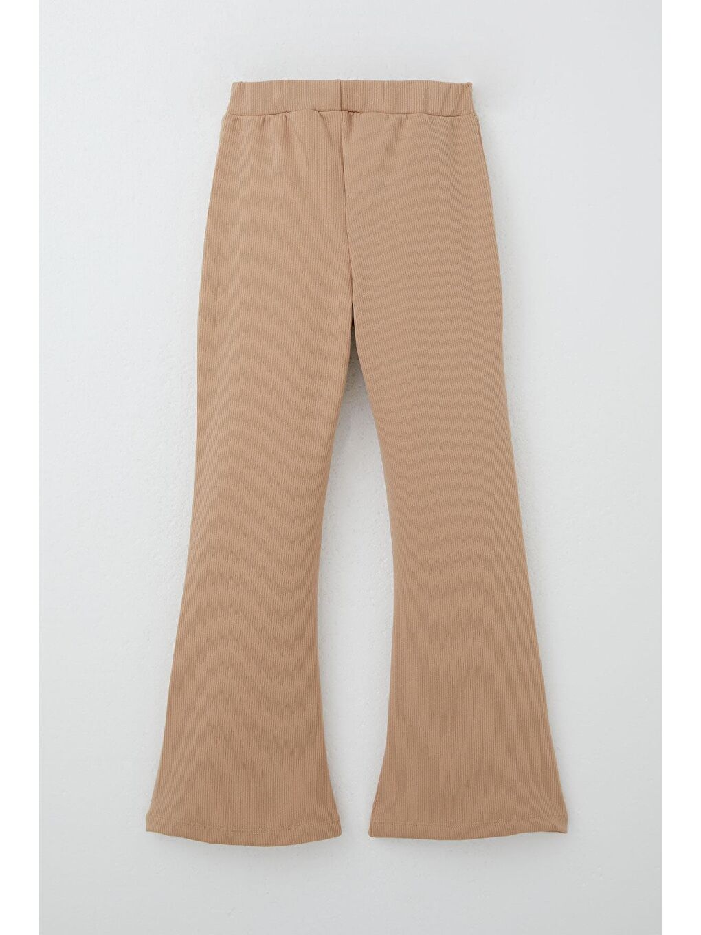 Kız Çocuk Tayt Basic İspanyol Paça Bej (4-5 Yaş)-1