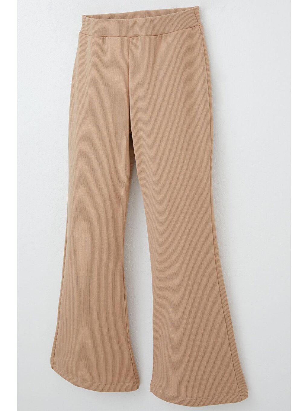 Kız Çocuk Tayt Basic İspanyol Paça Bej (4-5 Yaş)-2