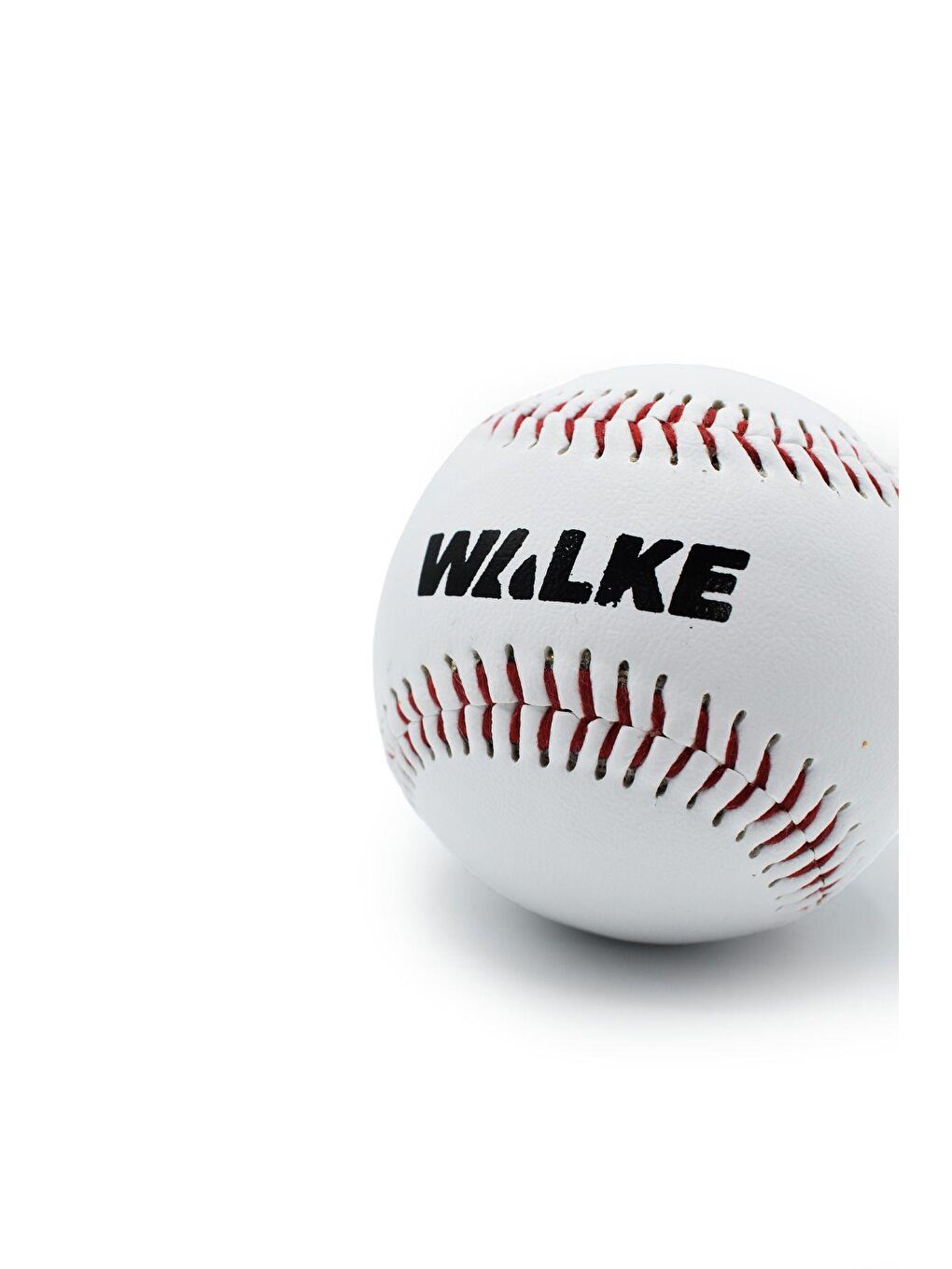 Beyaz El Dikişli Deri Beyzbol Topu-1