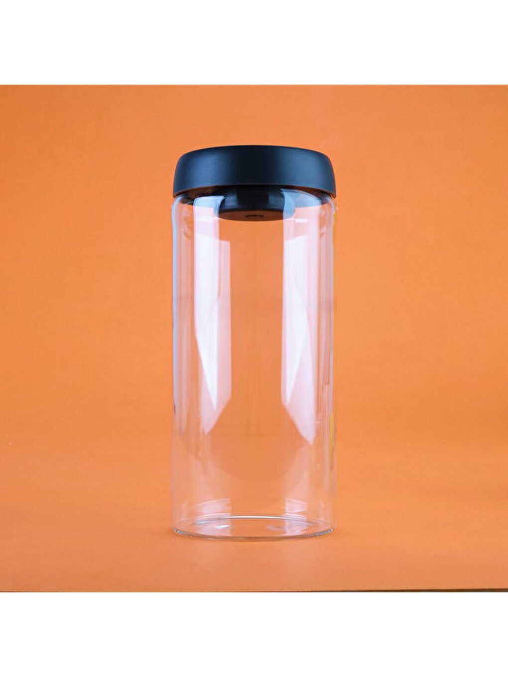 Renksiz Frasco Vakumlu Saklama Kavanozu - Şeffaf / Siyah - 1,8 lt