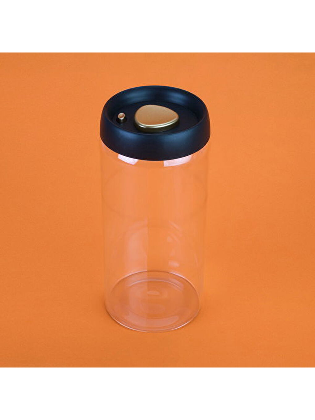 Renksiz Frasco Vakumlu Saklama Kavanozu - Şeffaf / Siyah - 1,8 lt-1