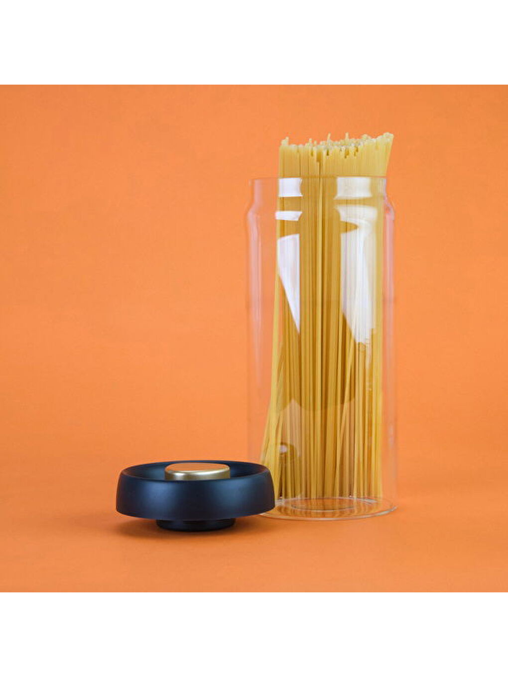 Renksiz Frasco Vakumlu Saklama Kavanozu - Şeffaf / Siyah - 1,8 lt-2