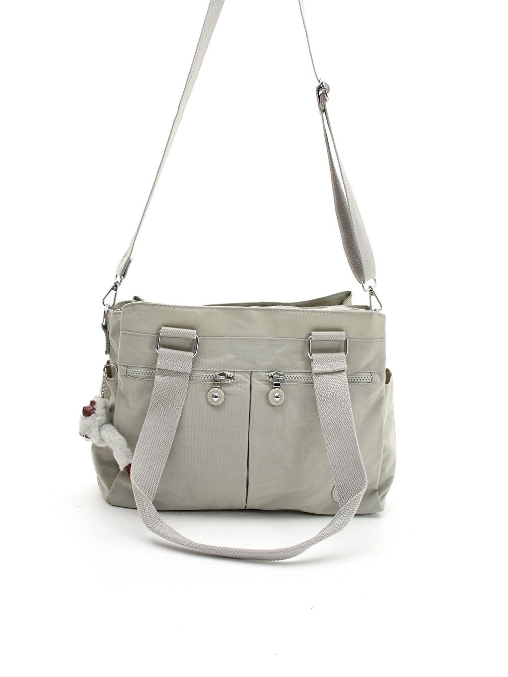 Gri Montello Çok Bölmeli Fonksiyonel Omuz ve Postacı Çantası BP-4858O