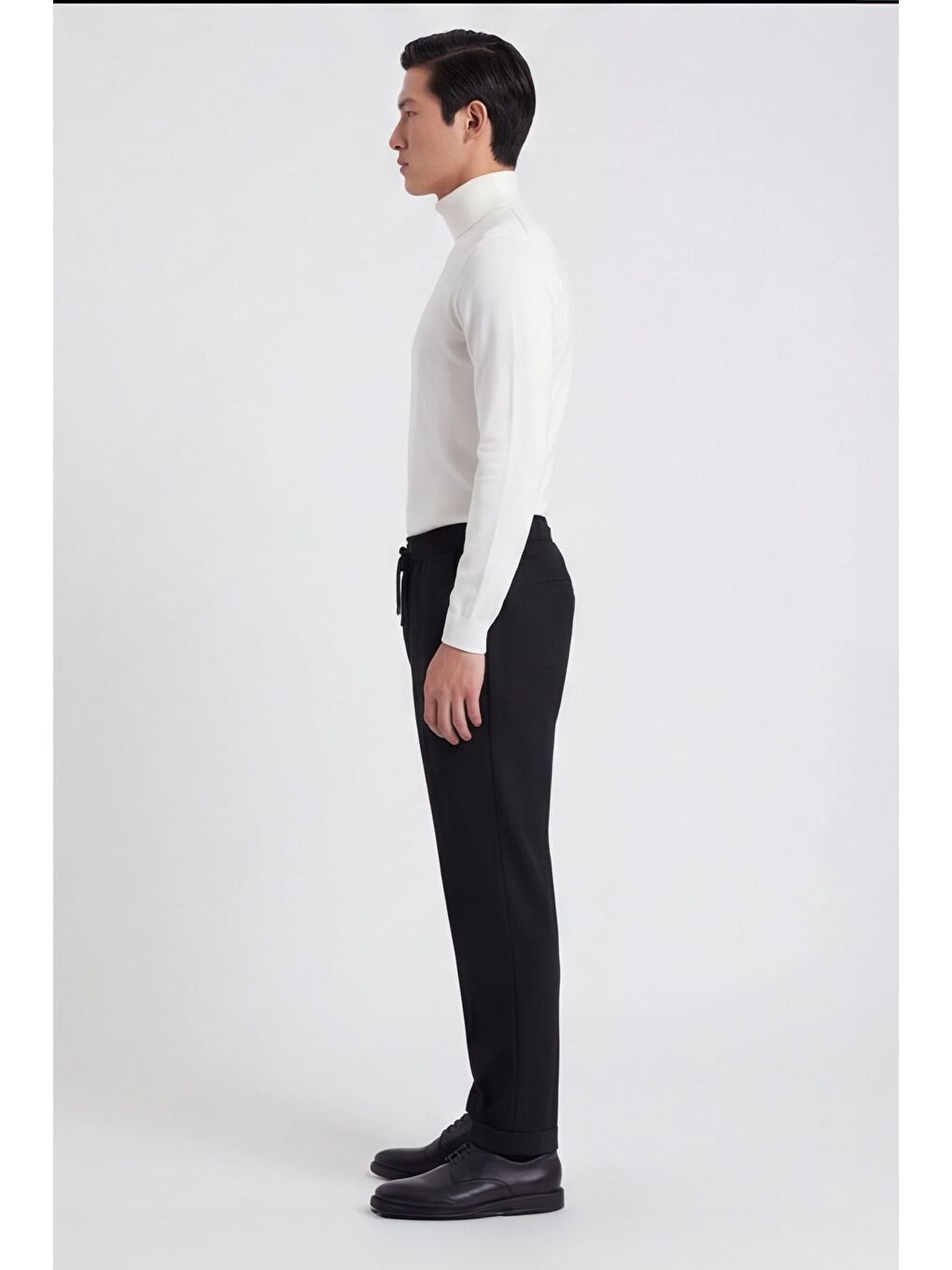 Siyah Sport Takım Elbise Pantolonu-1