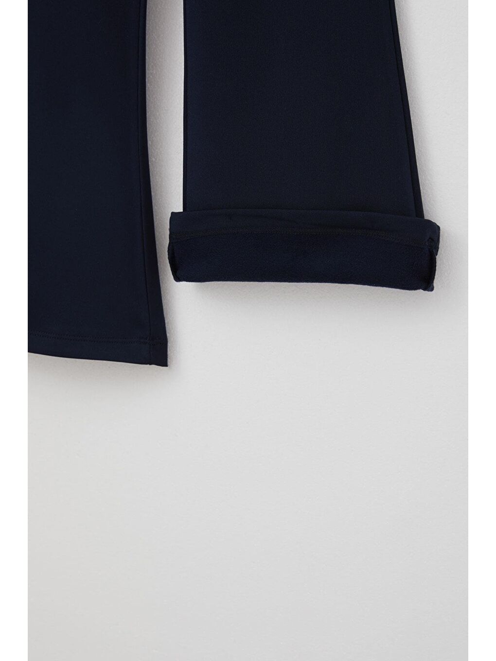 Kız Çocuk Tayt İspanyol Paça Basic Lacivert (5 Yaş)-3