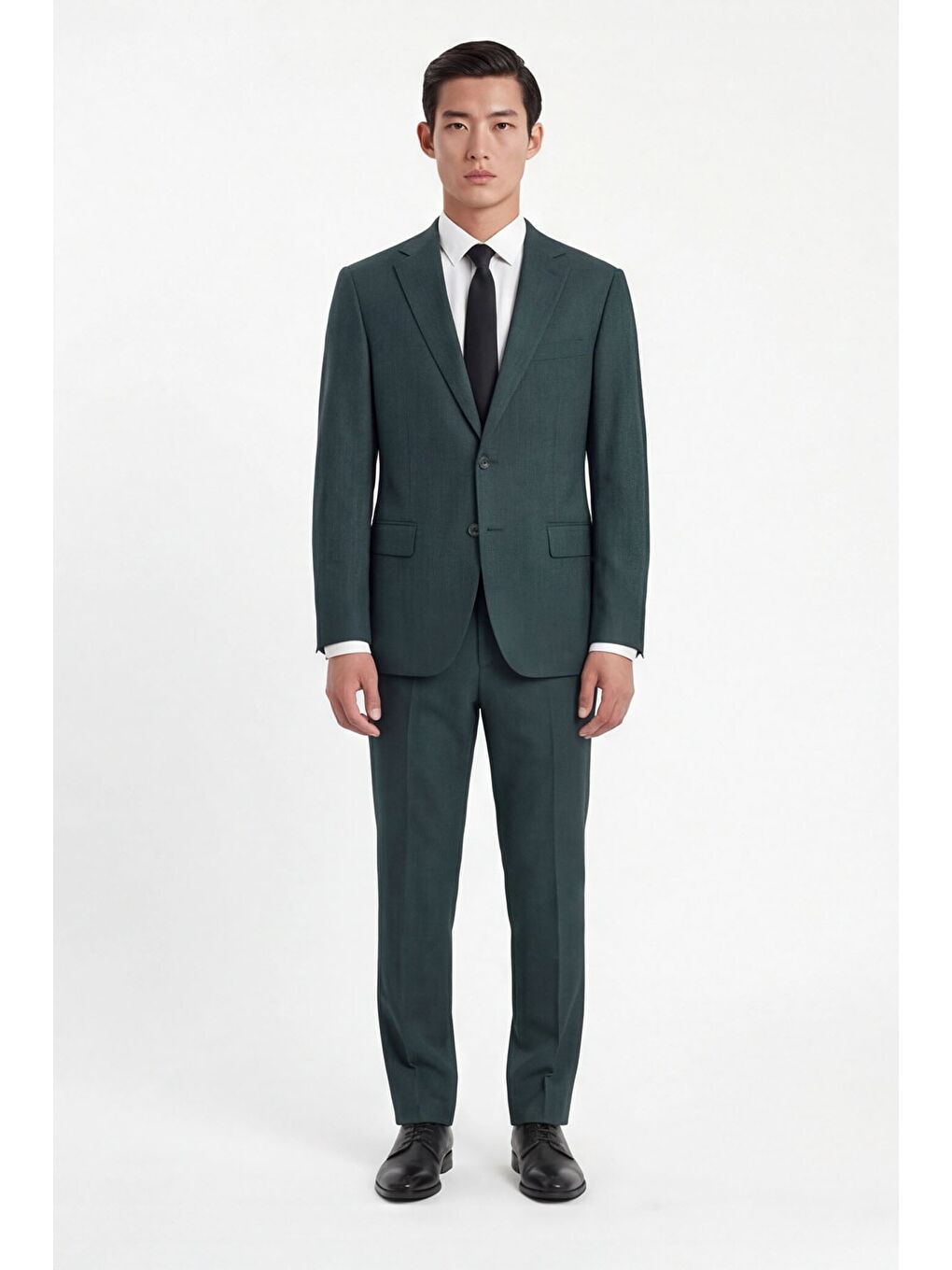 Giotelli Erkek Haki Dar Kesim Slim Fit Pamuklu Dokuma Normal Bel 4 Drop Klasik Takım Elbise-1