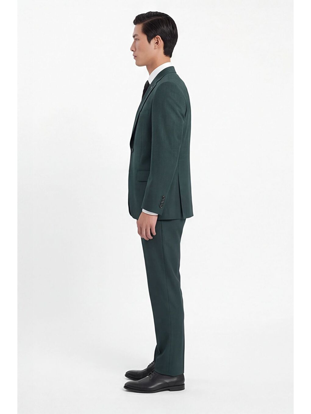 Giotelli Erkek Haki Dar Kesim Slim Fit Pamuklu Dokuma Normal Bel 4 Drop Klasik Takım Elbise-2