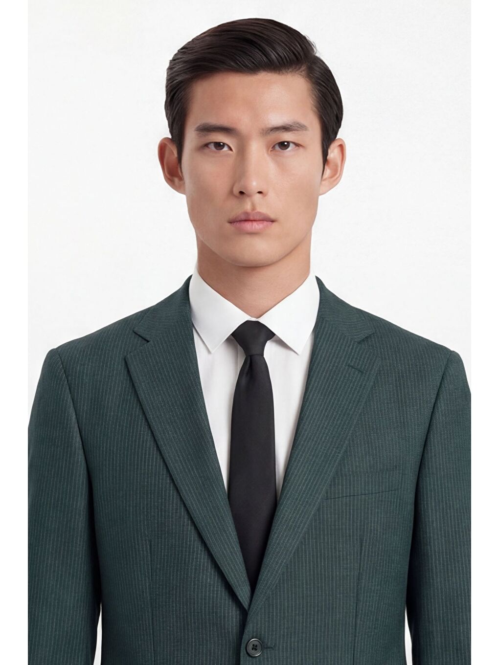 Giotelli Erkek Haki Dar Kesim Slim Fit Pamuklu Dokuma Normal Bel 4 Drop Klasik Takım Elbise-3