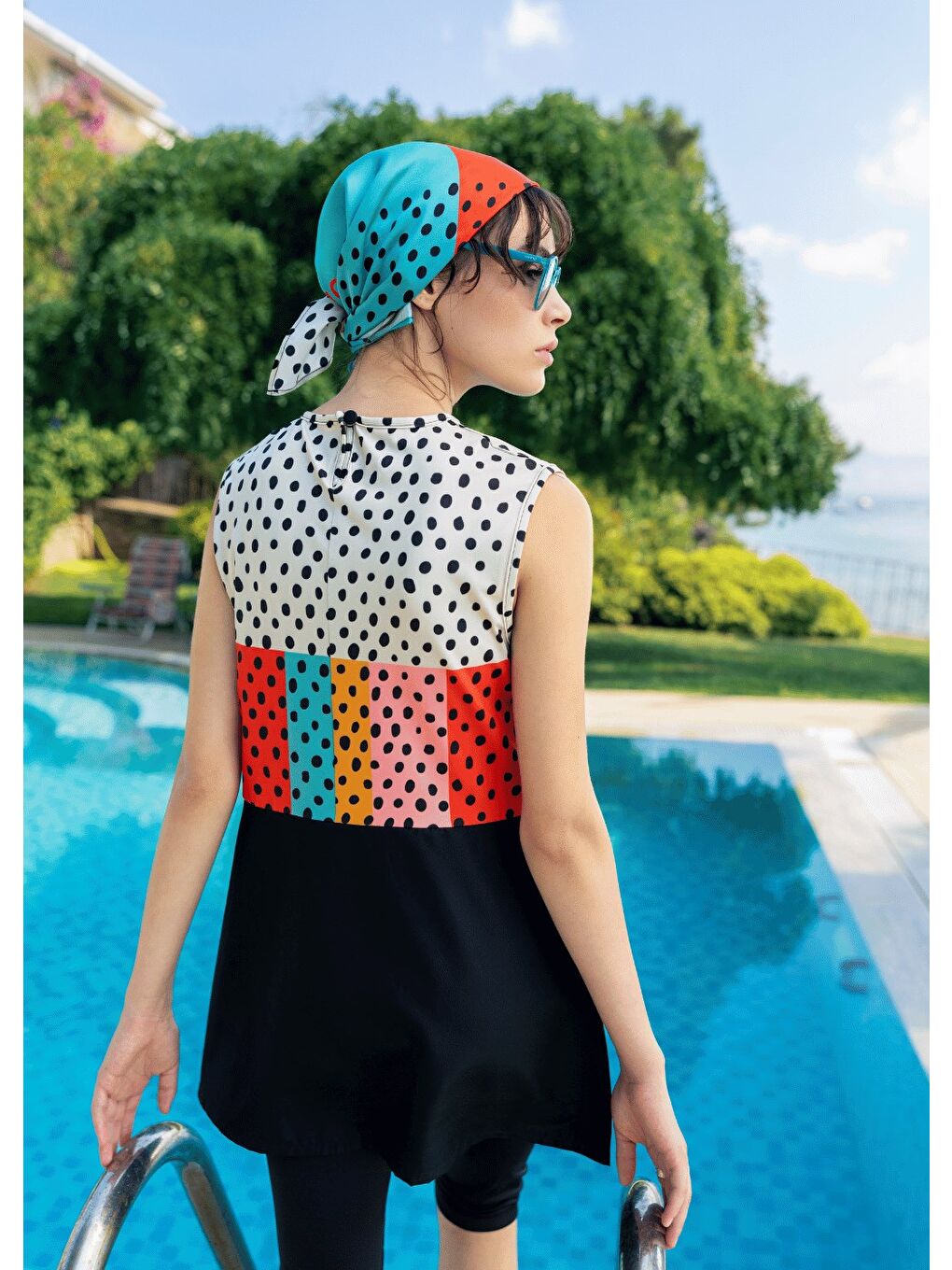 Karışık Bandana- Eşarp - Puantiye 20-2