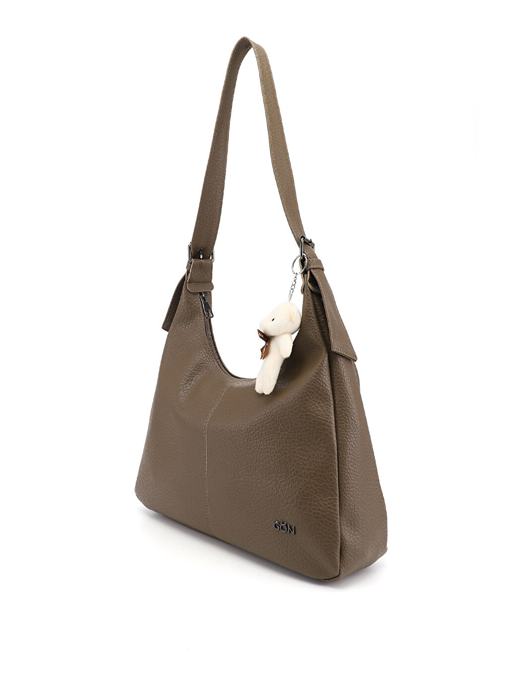 Bej Kadın BEJ-VİZON Omuz Çantası-2