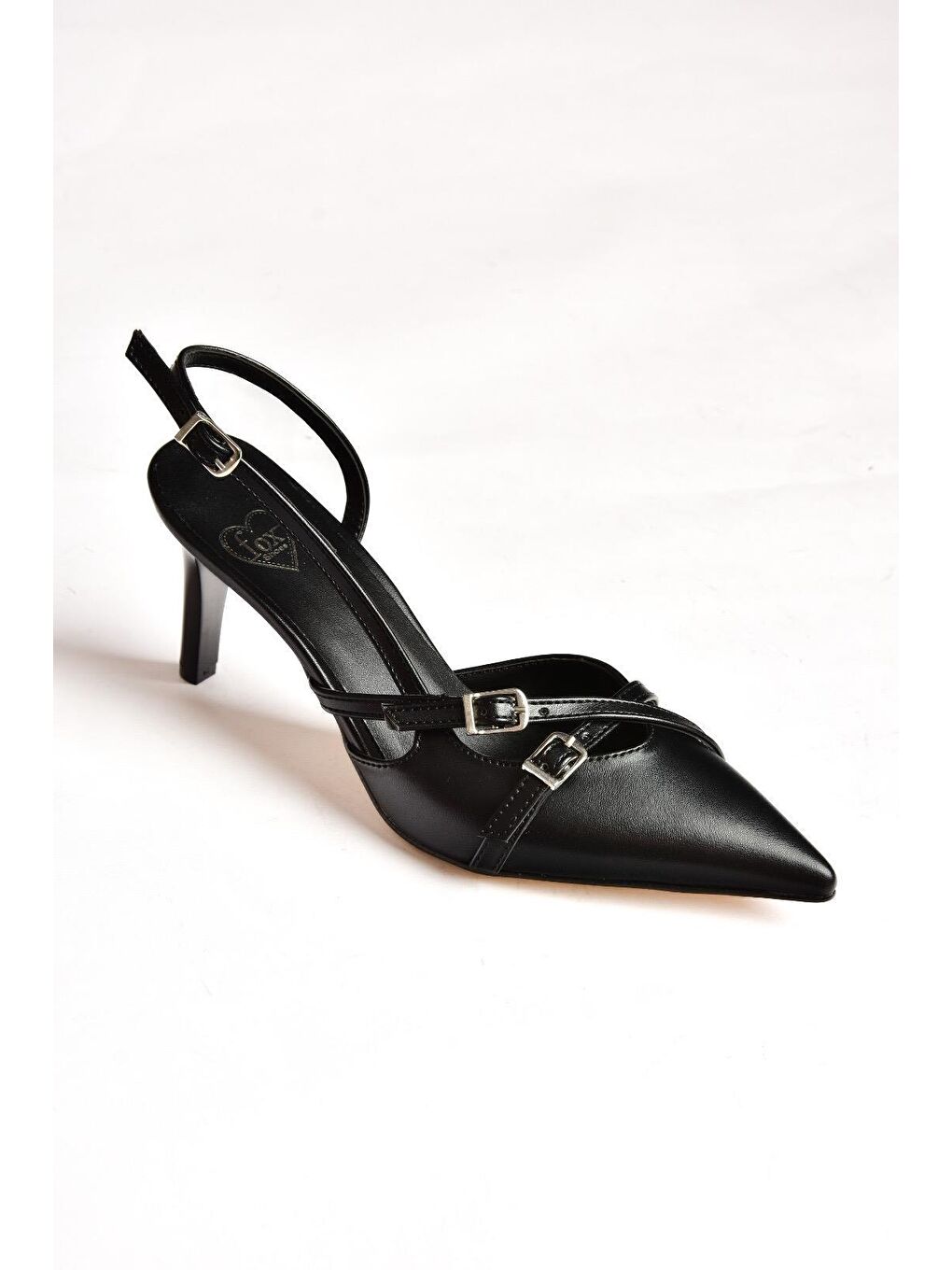 S6540719 Siyah Kadın Topuklu Ayakkabı-1