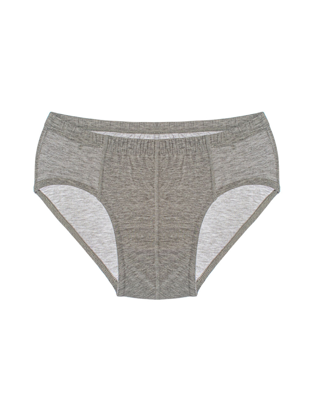 Gri 12 li Erkek %100 Pamuklu Süprem Külot 213