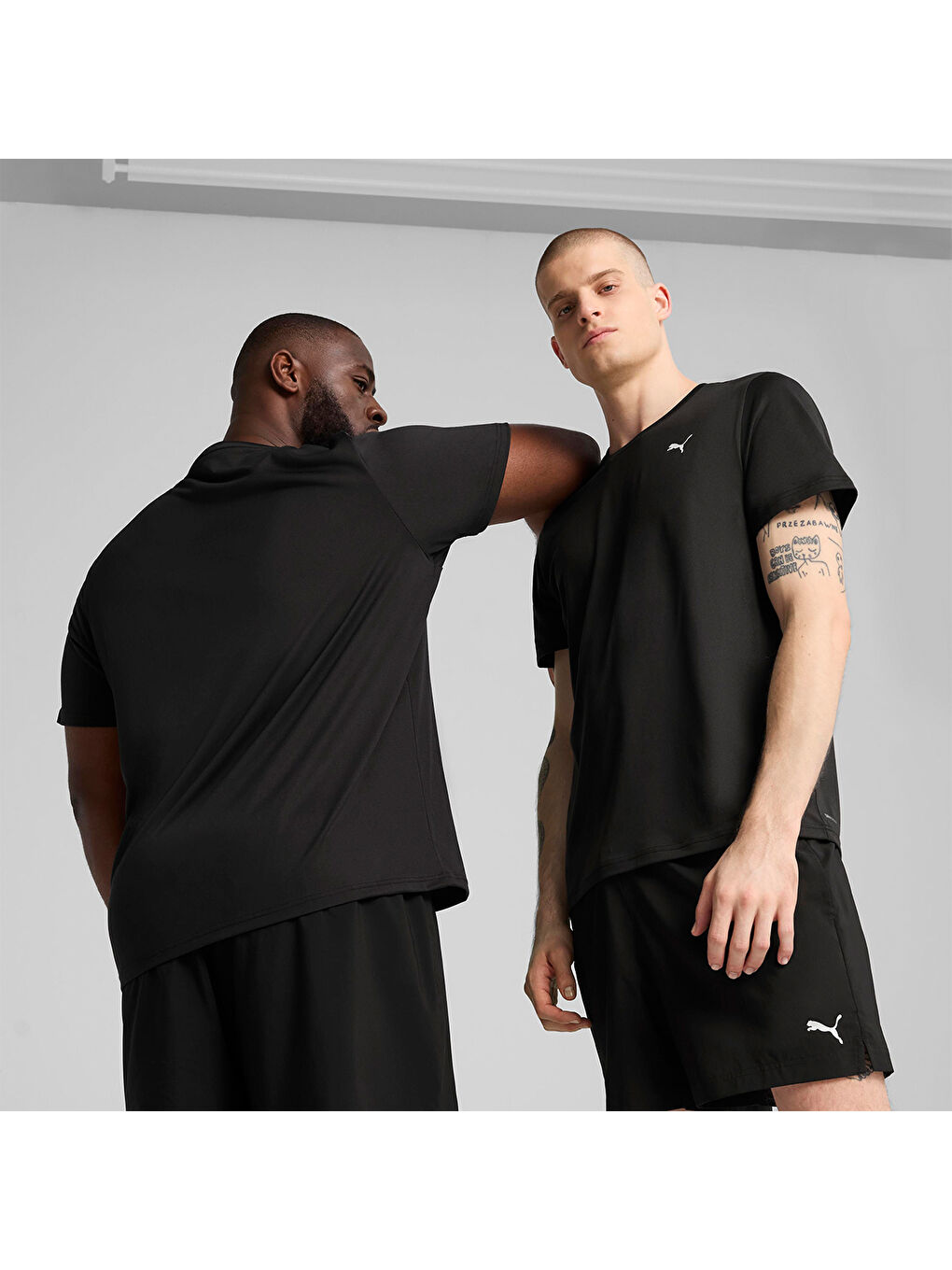 Tad Essential Solid Erkek Siyah Tişört