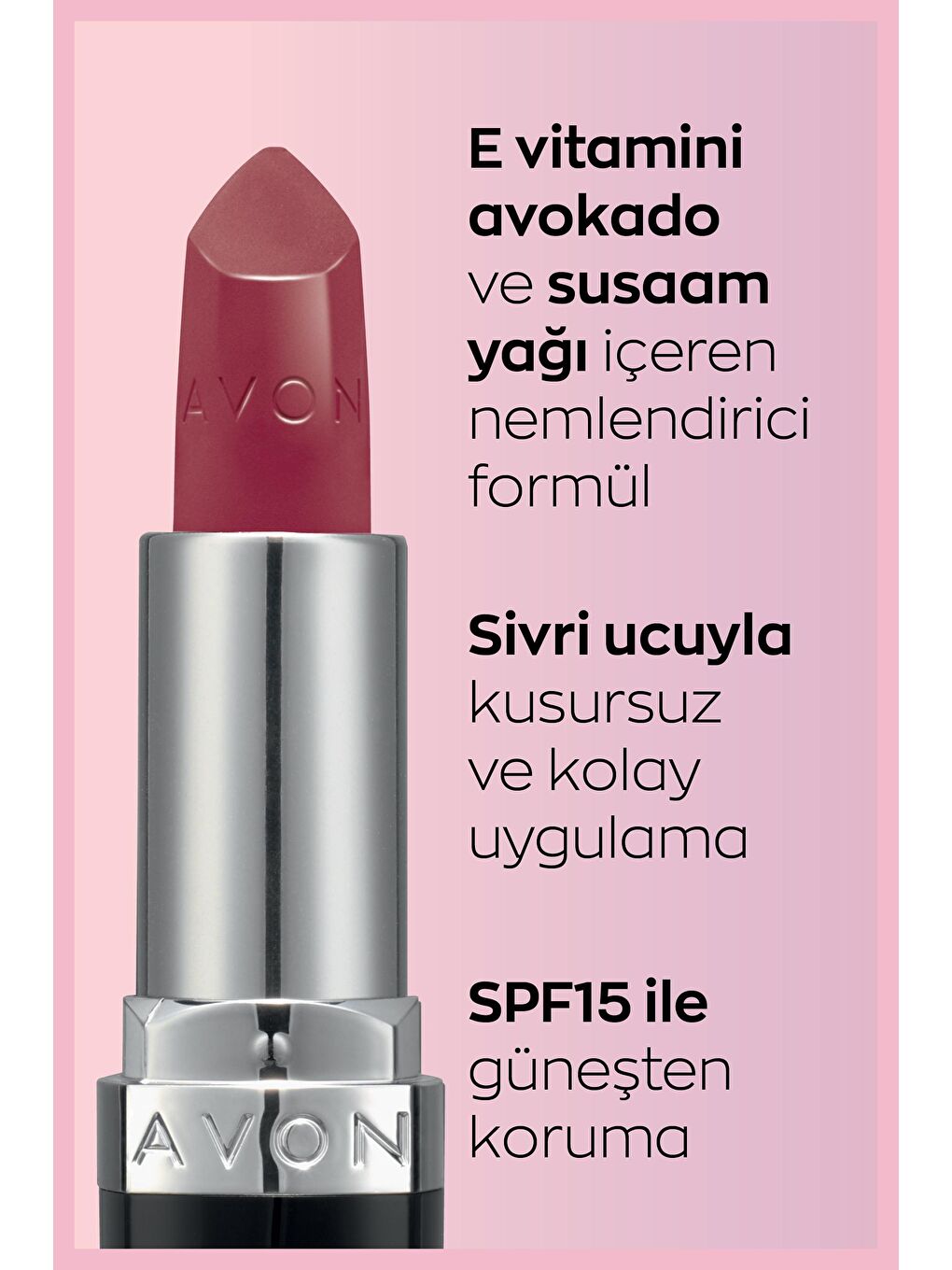 AVON Renksiz Ultra Kremsi Ruj Chic - 2