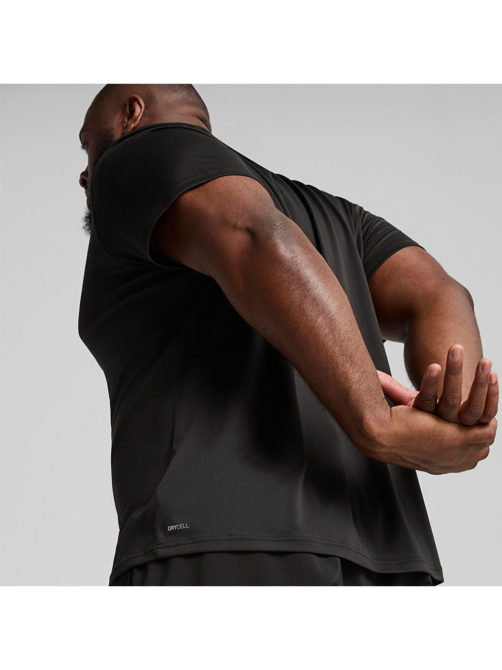 Tad Essential Solid Erkek Siyah Tişört-1