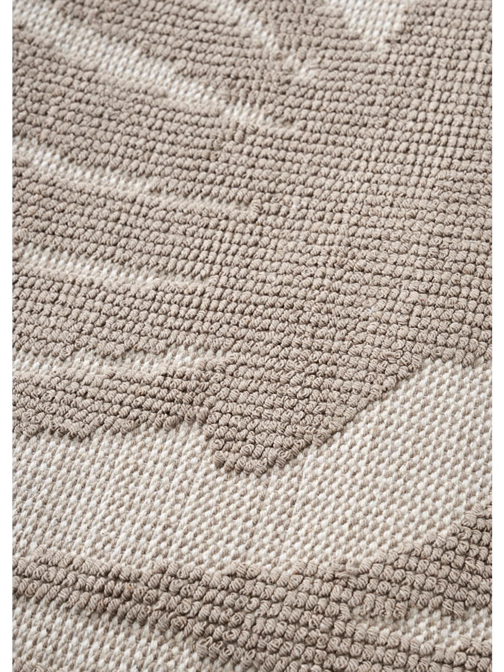 Bej %100 Pamuk Arden Paspas Takımı Vizon (60x100 Cm)-2