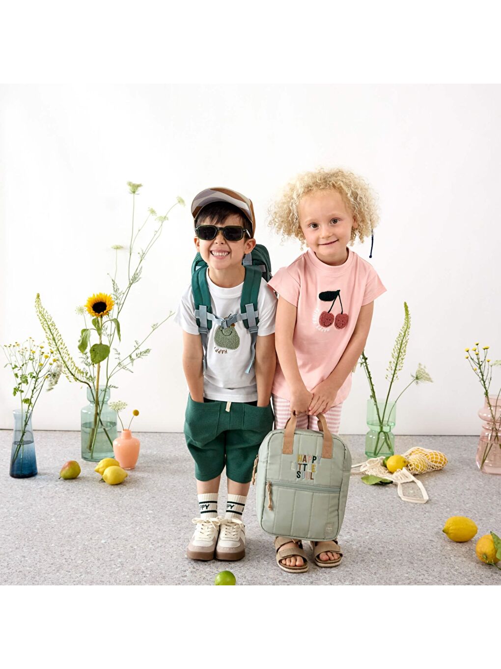 Little Gang Mini Sırt Çantası Light Khaki-7