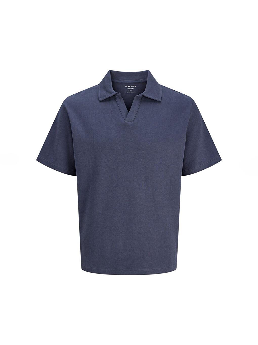 Montauk Split Erkek Gri Polo Yaka Tişört