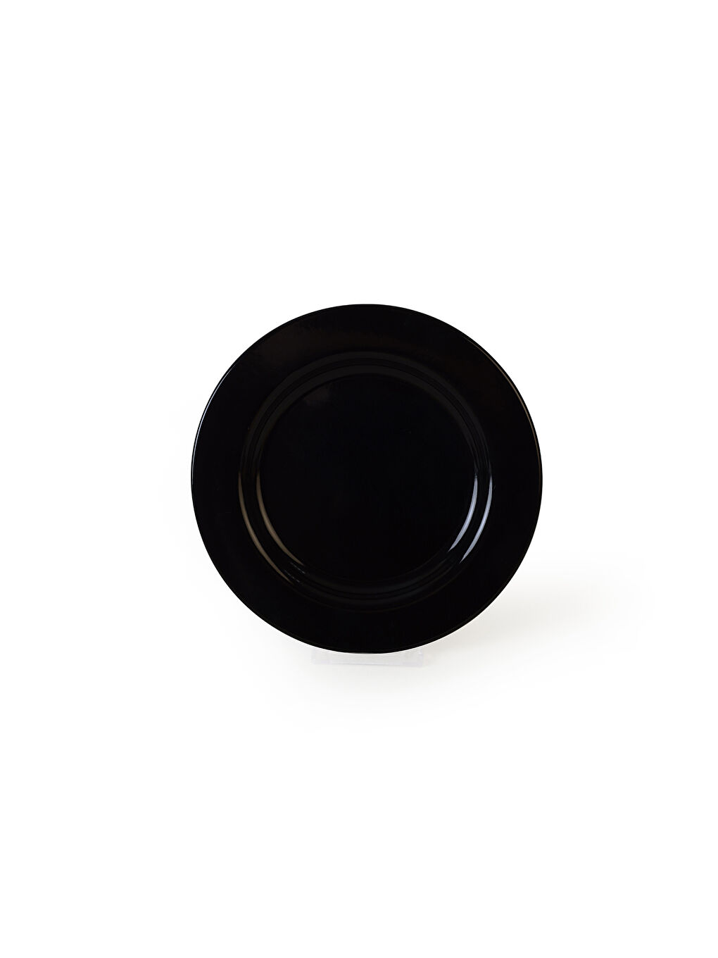 Siyah Assos Pasta Tabağı 22 Cm 6 Adet-1