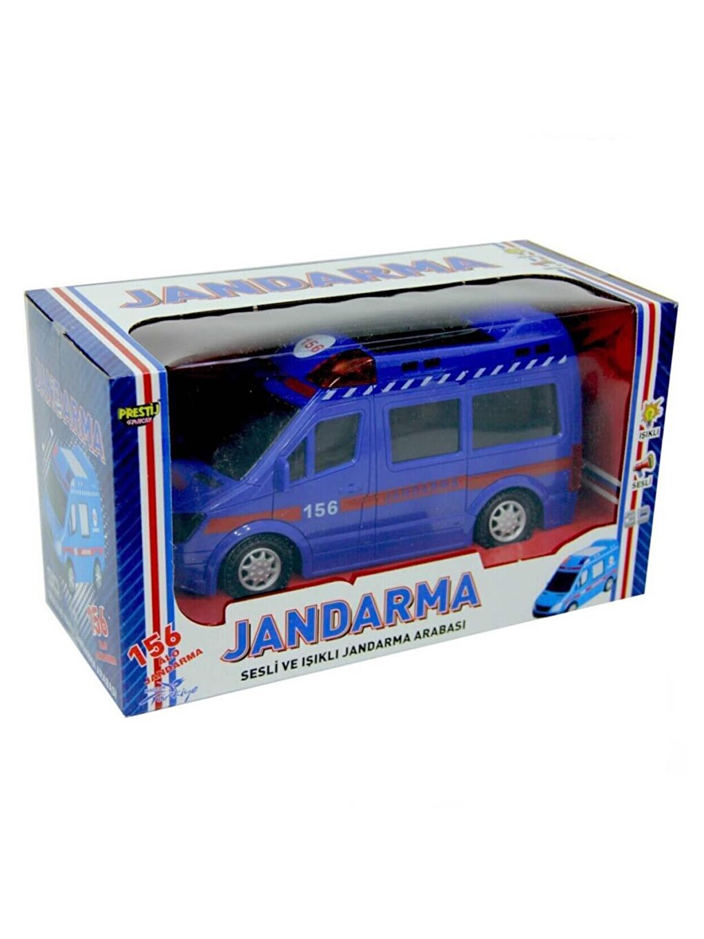 Kutulu Pilli Işıklı Jandarma İmdat - Standart Standart-2