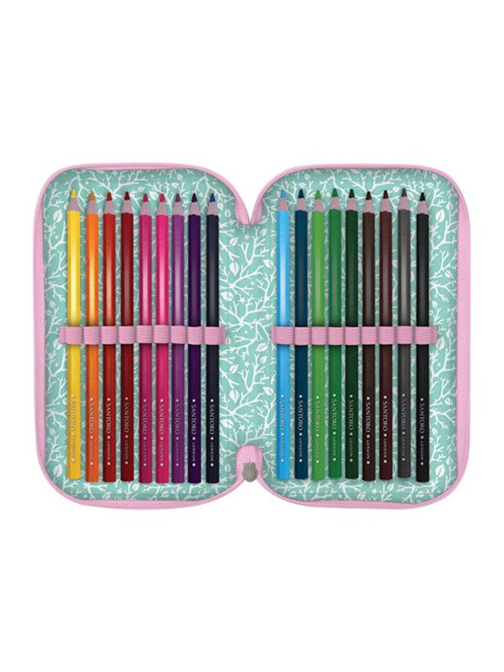 Gorjuss Little Mushroom 3 Katlı İçi Dolu Kalem Çantası 607GJ35-2