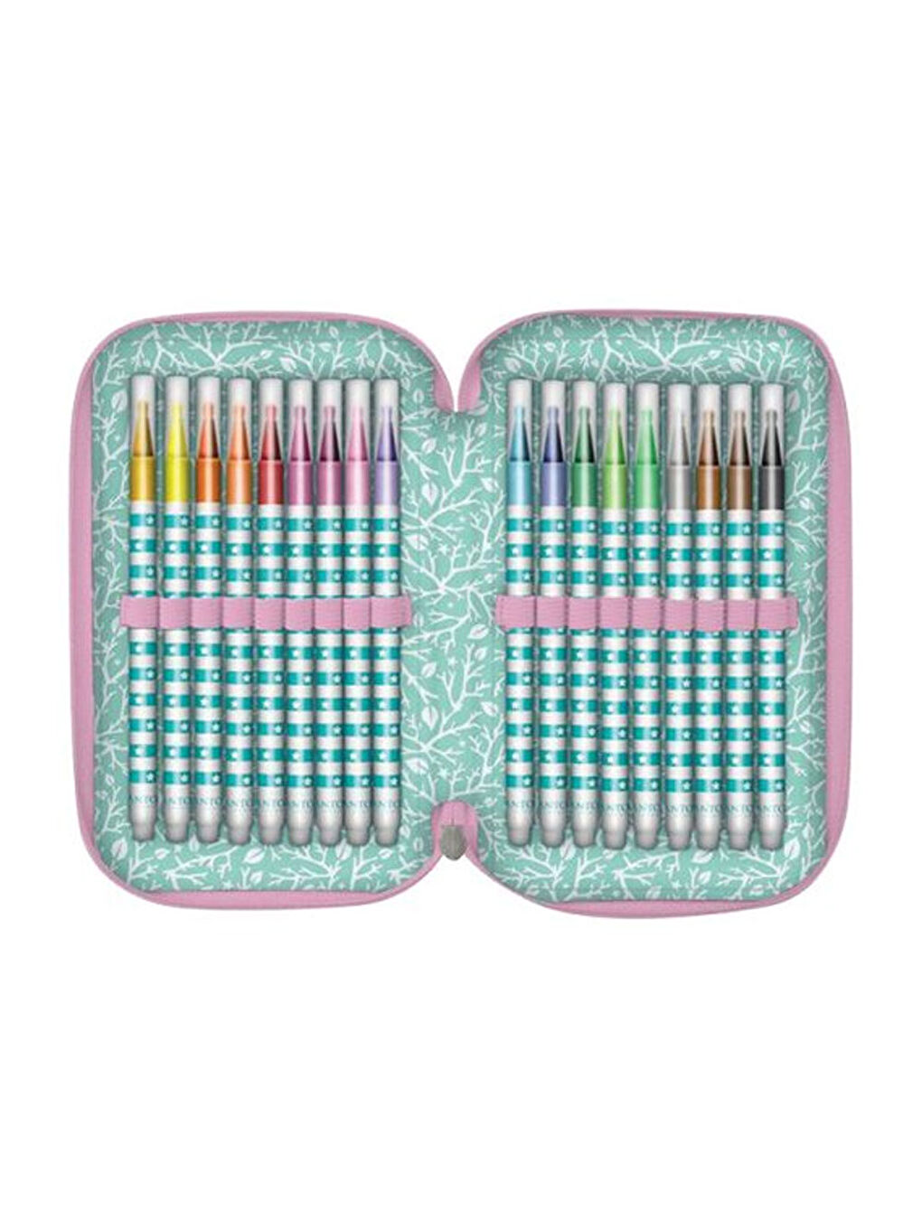 Gorjuss Little Mushroom 3 Katlı İçi Dolu Kalem Çantası 607GJ35-4