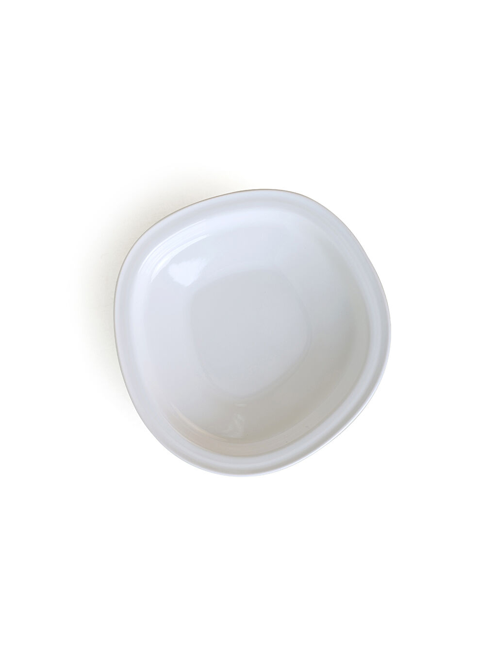 Beyaz Bloom Yemek Tabağı 24 Cm 6 Adet-2