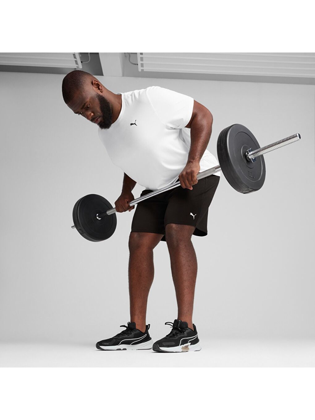 Tad Essential Solid Erkek Beyaz Tişört-4