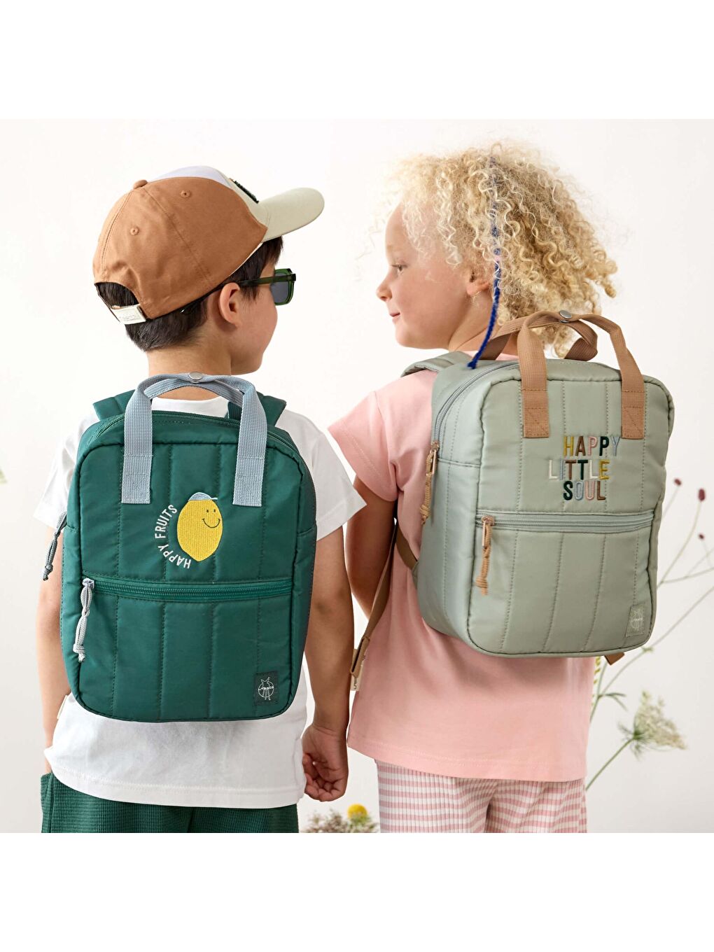 Little Gang Mini Sırt Çantası Dark Green-4