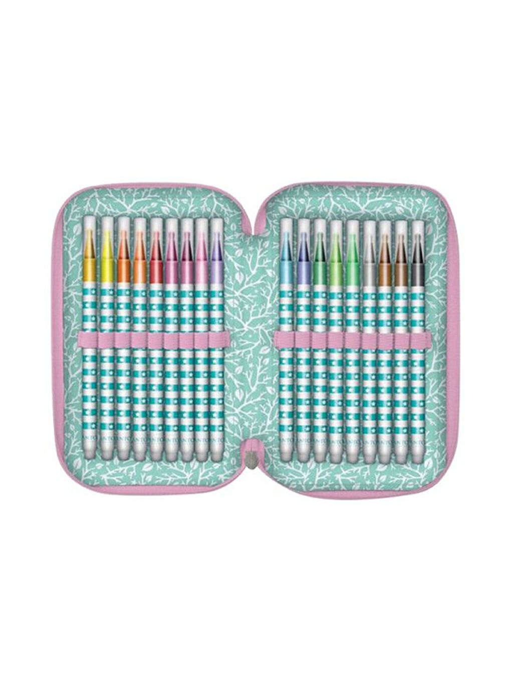 Gorjuss Firefly Dawn 3 Katlı İçi Dolu Kalem Çantası 607GJ34-1