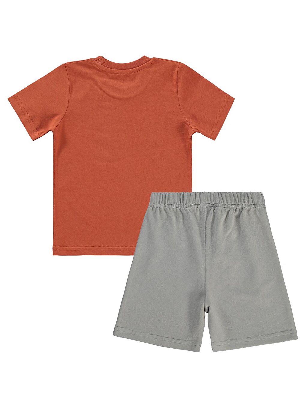 Turuncu Boys Erkek Çocuk Takım 2-5 Yaş Koyu Bakır-2