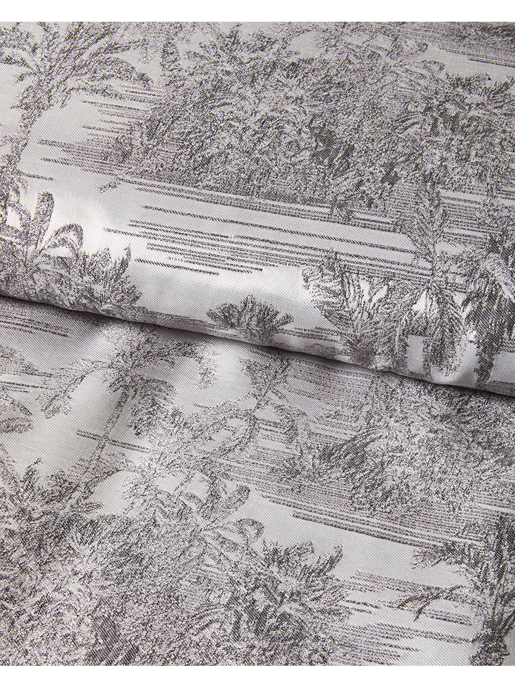 Royal Elegance Jakarlı Çift Kişilik Yatak Örtüsü Takımı Antrasit-2